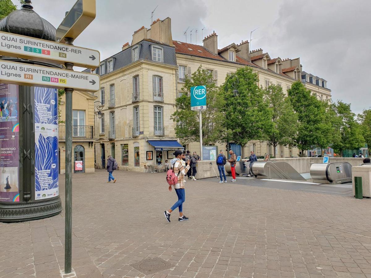 סן-ז'רמן-אן-לה Exigehome-Grand Studio En Centre Ville - 300 M Du Rer A מראה חיצוני תמונה